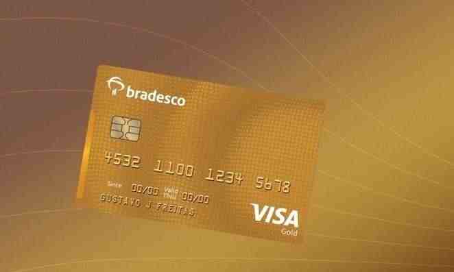 cartão Bradesco visa Gold