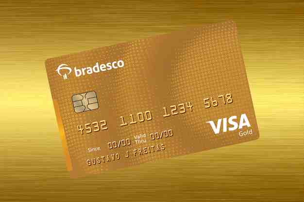 Como Solicitar o cartão de crédito Bradesco Visa Gold 1 cartão Bradesco Visa Gold