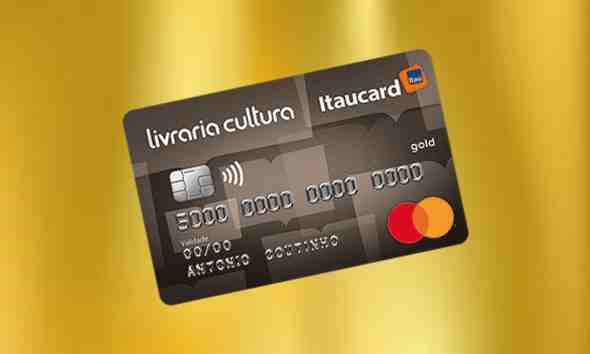 Cartão Livraria Cultura Itaucard Gold Mastercard