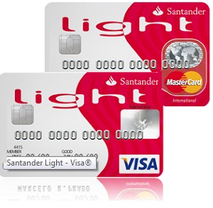 New Home 50 Cartão de crédito Santander Light