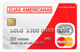 Cartão pré-pago das Americanas