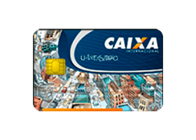 New Home 28 Cartão de crédito Caixa Universitários Internacional