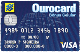 cartao de credito ourocard bonus celular visa international