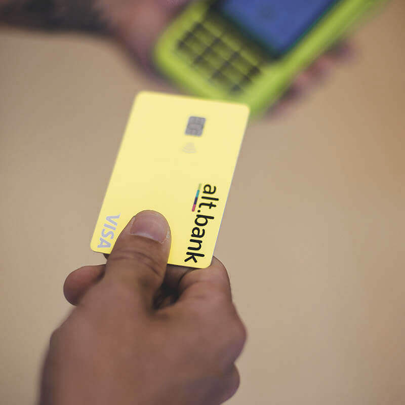 Aprenda a fazer a solicitação do seu Cartão de crédito alt.Bank! 1 ofertas 2