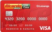 cartao ricardo eletro losango