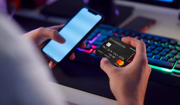 Cartão de crédito Gamerscard: Saque de créditos e prêmios de jogos direto para o cartão Gamerscard! 1 header cartao gamerscard