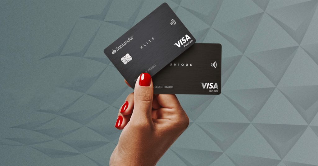 Cartão Santander Elite Platinum: Programa de pontos, vantagens Platinum e muito mais! 1 cartoes santander visa capa 1