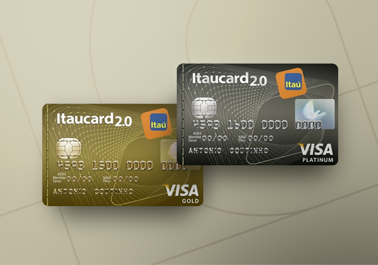 Itaucard Gold e Platainum VISA 770x540 2