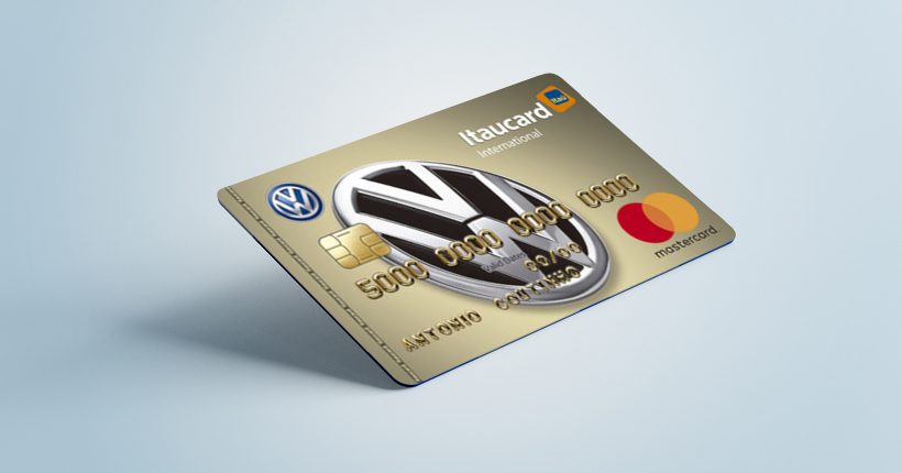 Cartão Volkswagen Itaucard Internacional: Aprenda a fazer a solicitação! 1 cartao itaucard vw mastercard capa 820x430 1