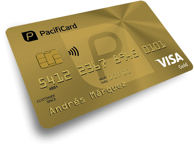 Cómo solicitar la tarjeta Pacificard Visa Oro: 2 métodos 1 vs gold 1
