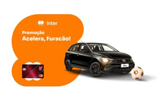 Banco Inter: acelere sua sorte e concorra a um carro 0 km na promoção acelera furacão!