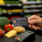 cartões de crédito para compras em supermercados