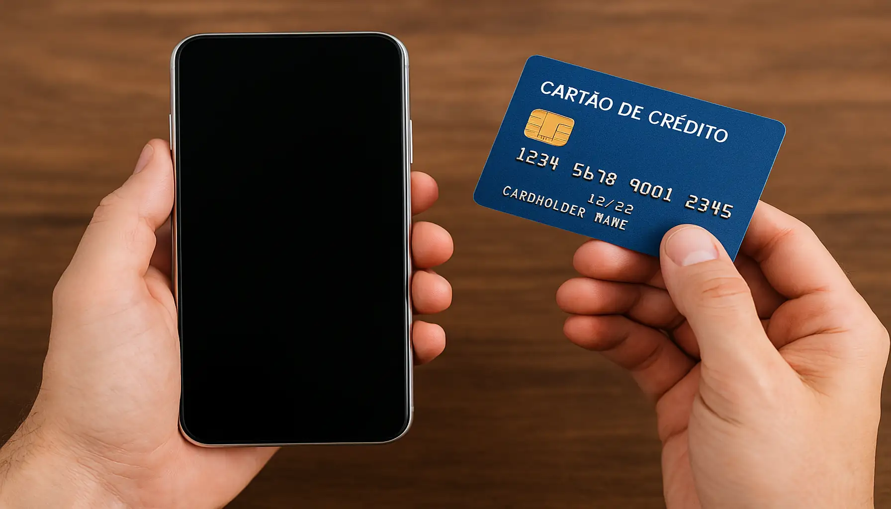 cartões de crédito digitais