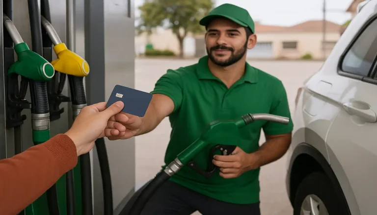 Cartões que oferecem descontos em combustíveis e postos parceiros