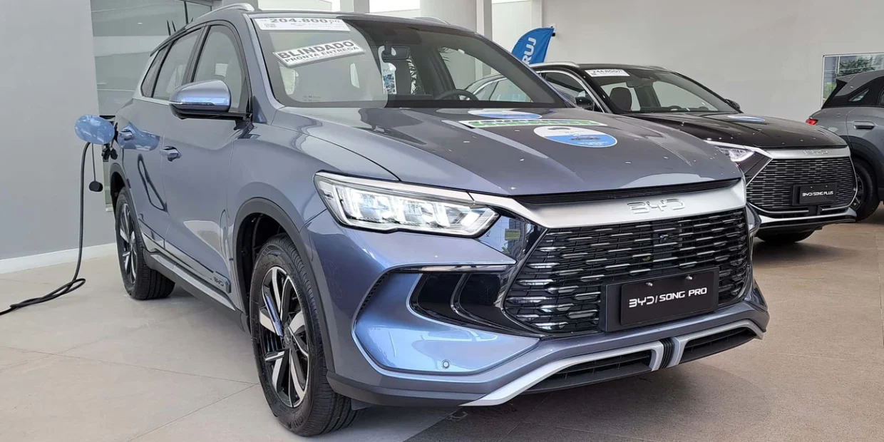 BYD Song Pro GS 2025 zero km com taxa zero e bônus de troca agora em abril